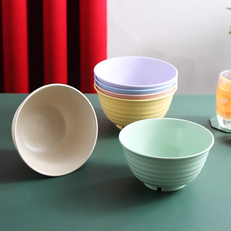 Professional customized services lunch bowls Large capacity packaging noodles soup ramen food bowl for family