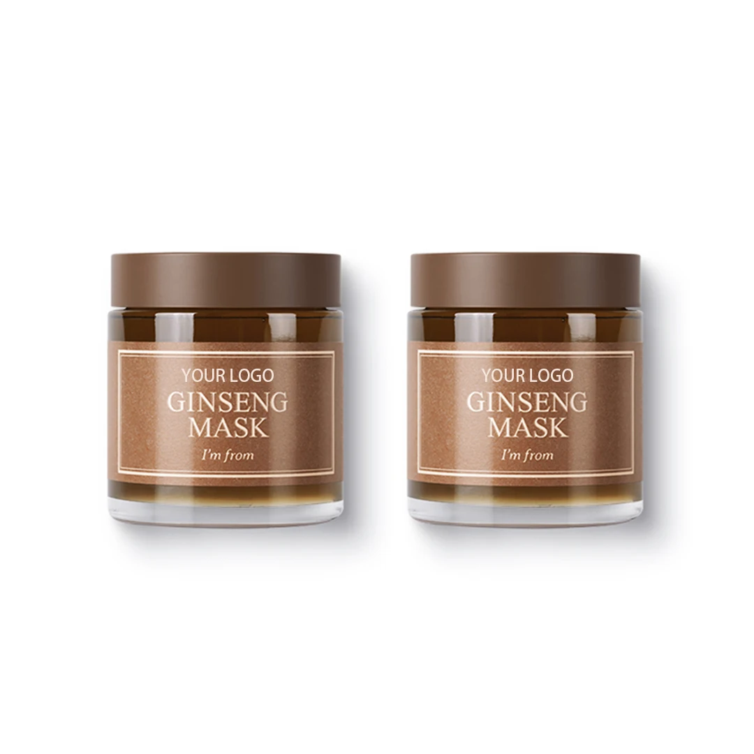 New Arrivals Paraben-Free Whitening Lifting Firming Korea Moisture Chinese Jelly Ginseng Facial Mask