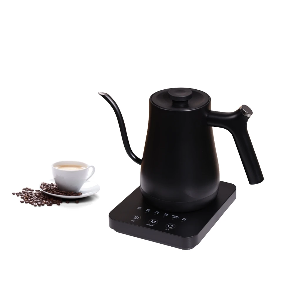 Quality Guaranteed Customized Electric Goose Neck Stainless Steel Kettle Temperature Control