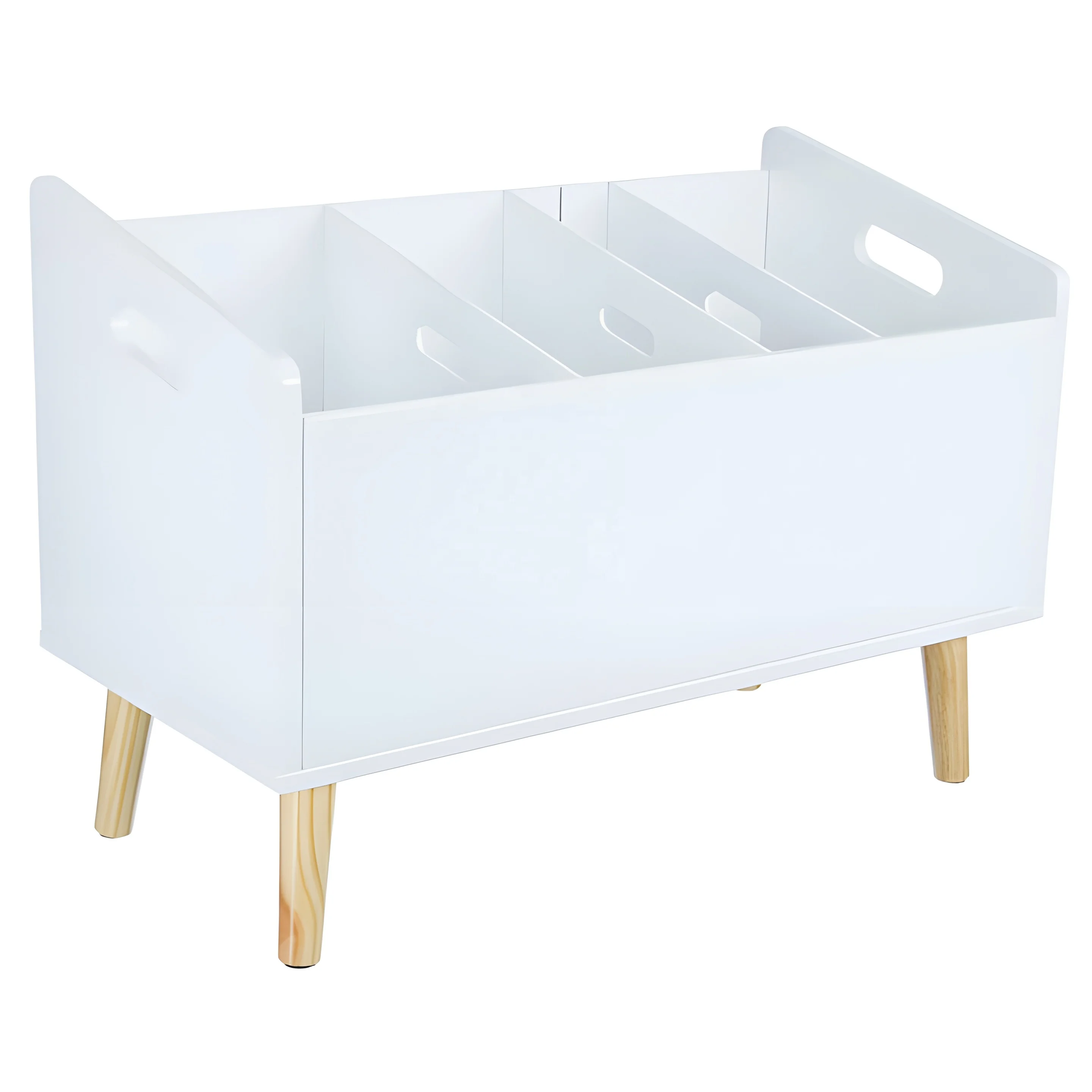 Wooden Kids Book Stand for Bedroom Living Room and Kindergarten Use