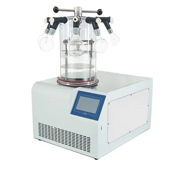 Comprehensive Stainless Steel Freezer Dryer with Vacuum Chamber Lab Lyophilizer
