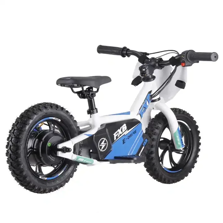250W 36V 16inch Children No Pedal Bicycle, Electric Scooter Powered Kids Baby self min istacyc Balance Bike