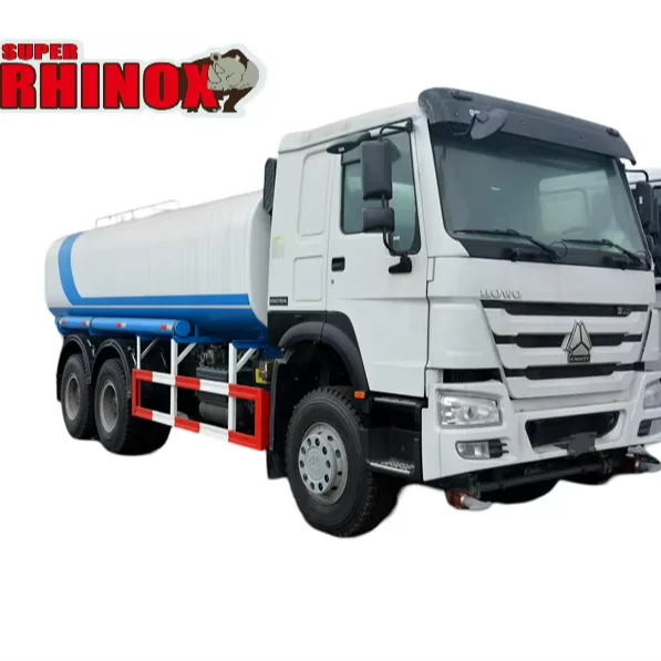 HOWO 6x4 LHD Water Transport Truck with 380 Hp Engine E2 Type 20m3 Tank Automatic Transmission Delivery Truck Good Quality&Price
