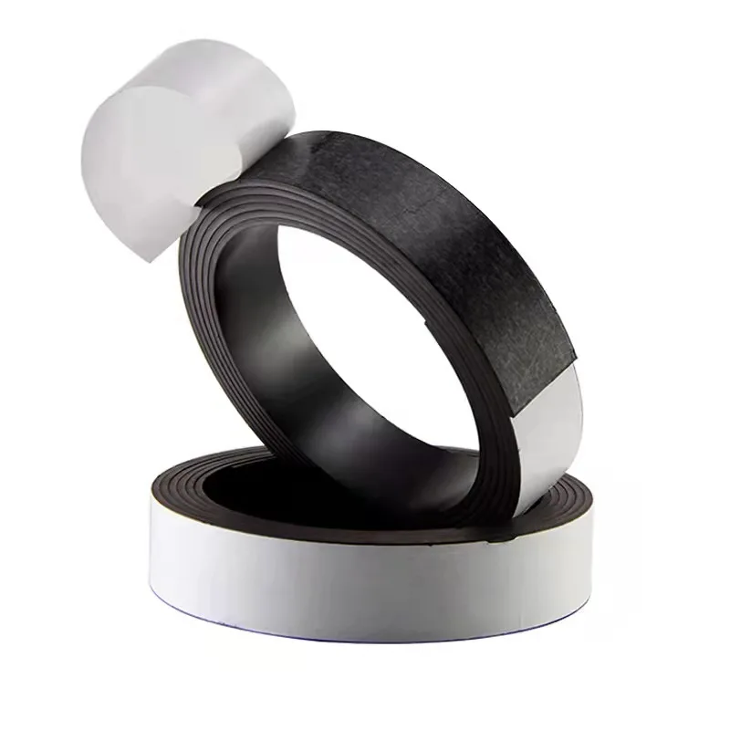 Sublimation Self Tape Soft Rubber Magnetic Strip Flexible 3M Adhesive Promotional Fridge Magnets