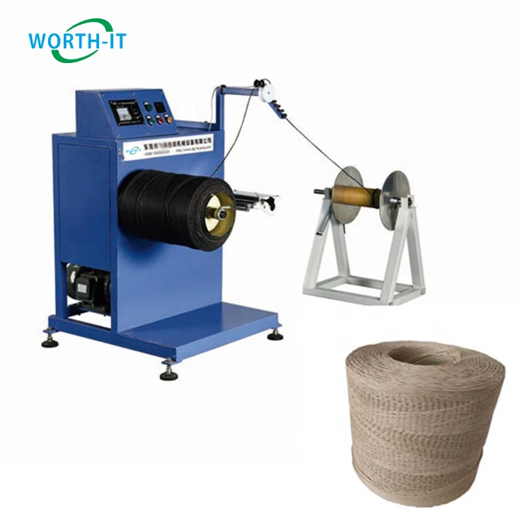 Automatic Rewinder Paper Twisted Rope Paper String Rewinding Machine