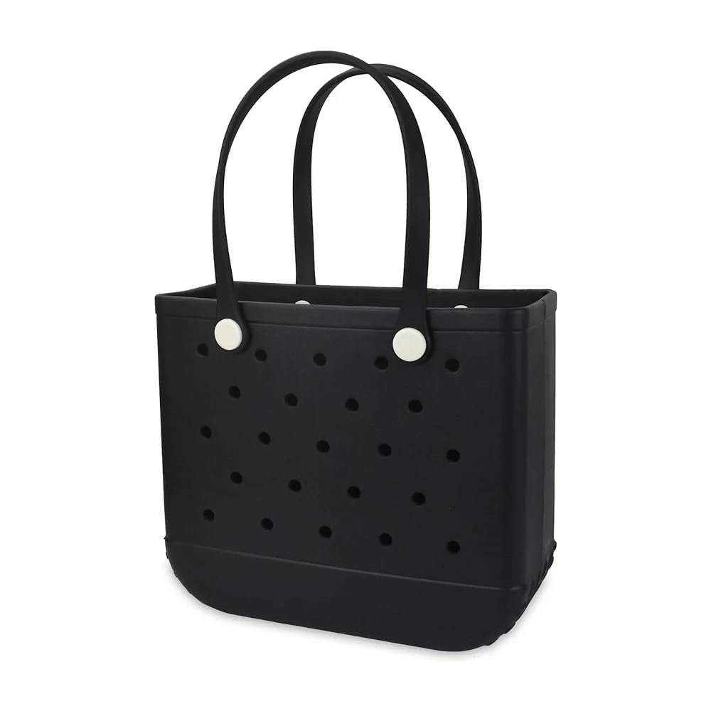 Wholesale Eva Large Capacity Custom Jelly Silicone Tote Bag Trend Summer Bogg Fashion Waterproof Bag For Women