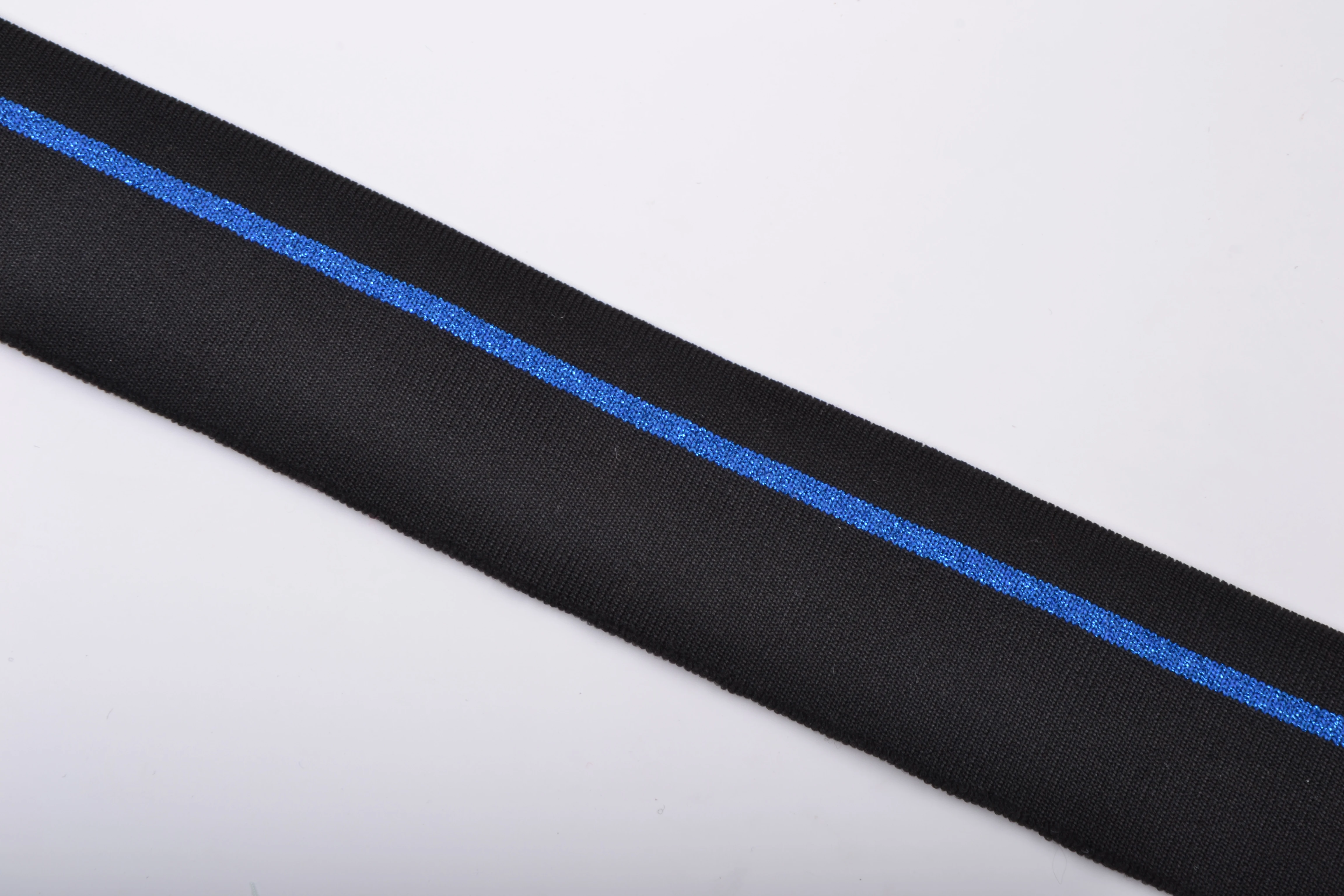 Hot sale flat striped knit rib cuff collars forneckline