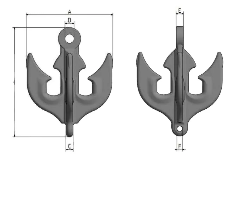 Grapnel Chasing Equipment  Labyrinth Wire Rope Grapnel