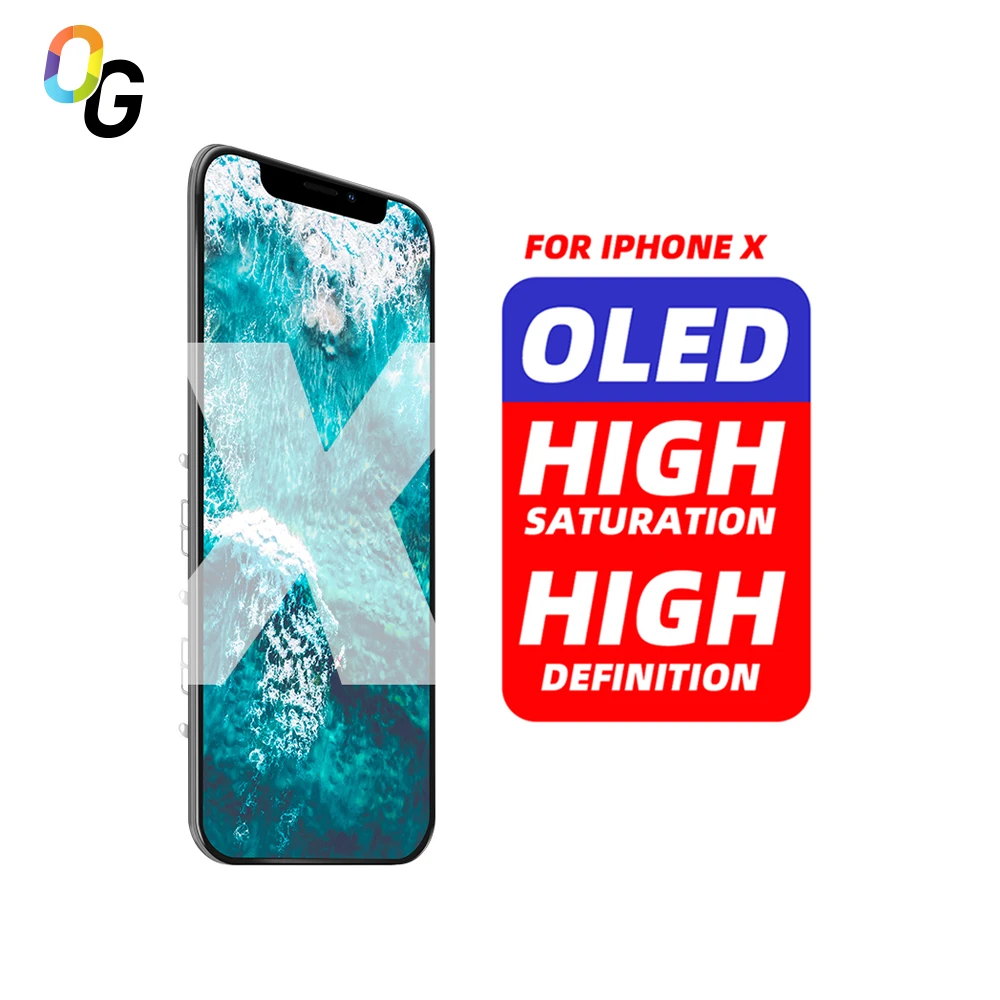  ЖК-экран OG AMOLED для iphone X XS XR MAX 11 сменный ЖК-дисплей сотового телефона с сенсорным экраном и