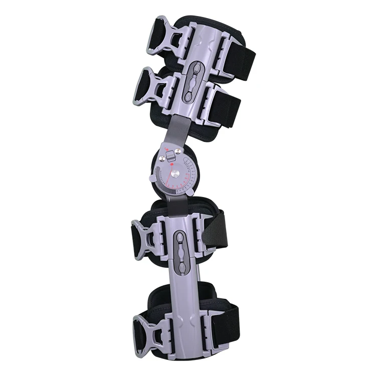 Easy Operation Hot Selling Good Quality Adjustable Knee Immobilizer Brace Support