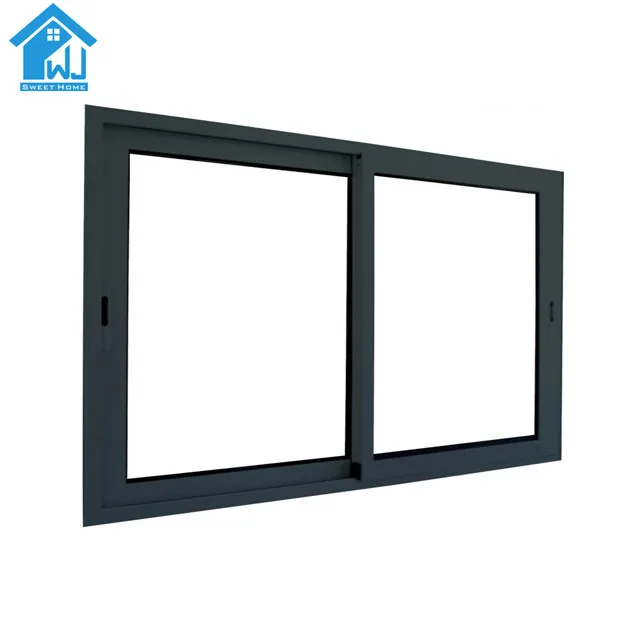 China supplier AS2047 sliding window with mosquito net, aluminum sliding window