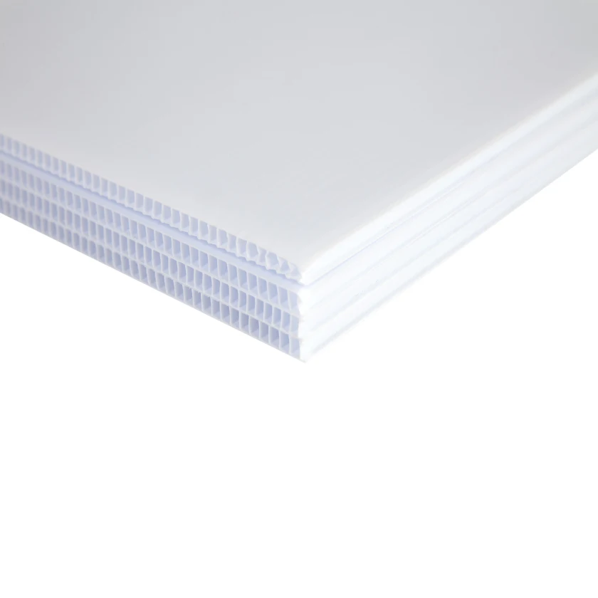 96inx48in 4ftx8ft 4mm PP Polypropylene Corrugated Plastic White Black Blue Green Red Blank Sign Sheets