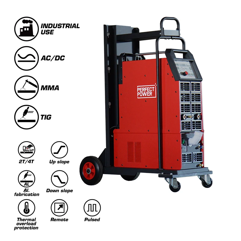 Сварочный аппарат Tig TIG-315PW инвертор переменного тока постоянного сварочный дуговая сварочная машина двигатель идеальная мощность 100% 380