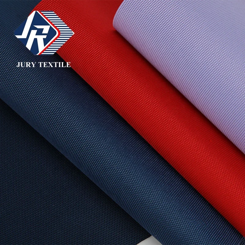 China hotsale fabric 900D for bag backpack luggage oxford PU coated plain woven polyester fabric