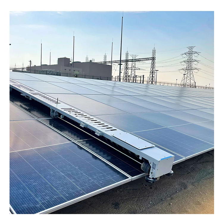 Солнечная Панель PV инструмент для очистки Автоматический робот-очиститель солнечной панели с коробкой связи по индивидуальному заказу 1P 2P