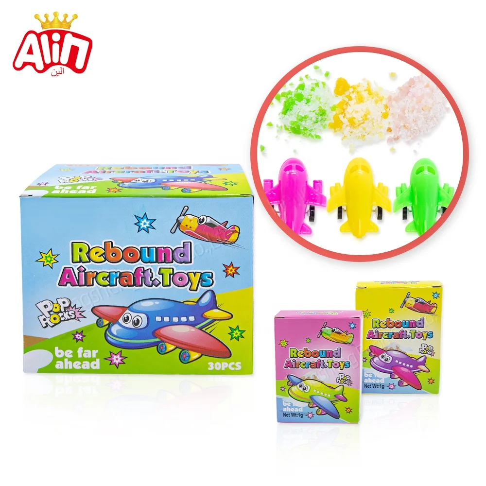 Игрушечные конфеты, оптовая продажа, Лидер продаж, игрушечные конфеты для детей, игрушечный самолет в коробке + леденцы