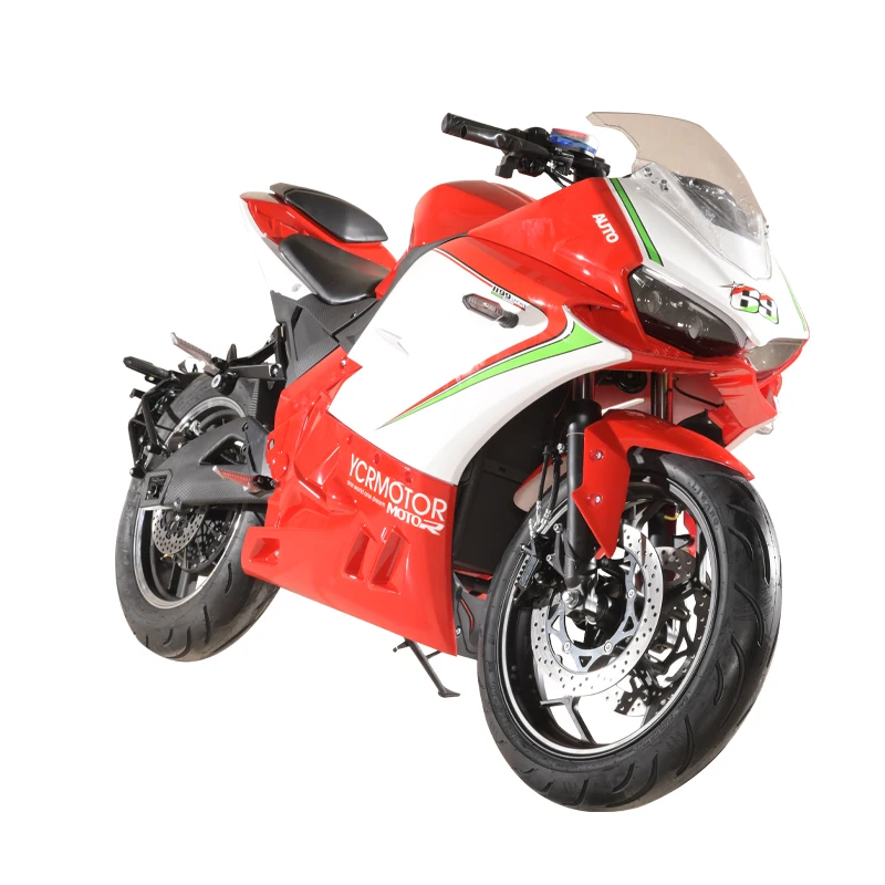 Powerful Electric Motorcycle Fast Speed 120km/h Hub Motor Off Road