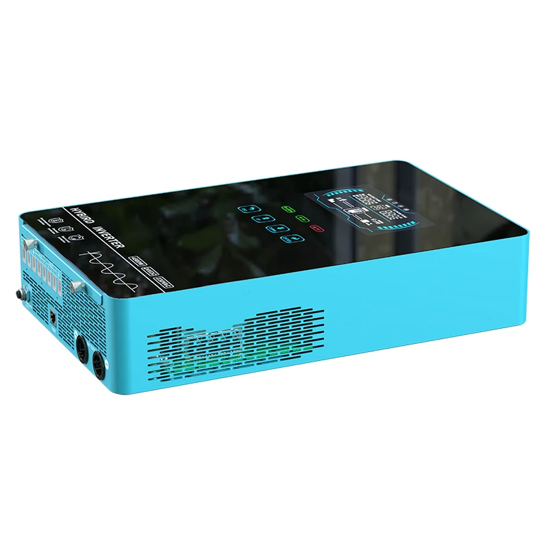 Touch Button 4500VA 24VDC Pure Sine Wave Inverter with 150A 5500W MPPT Charger Controller for Off Grid Solar System