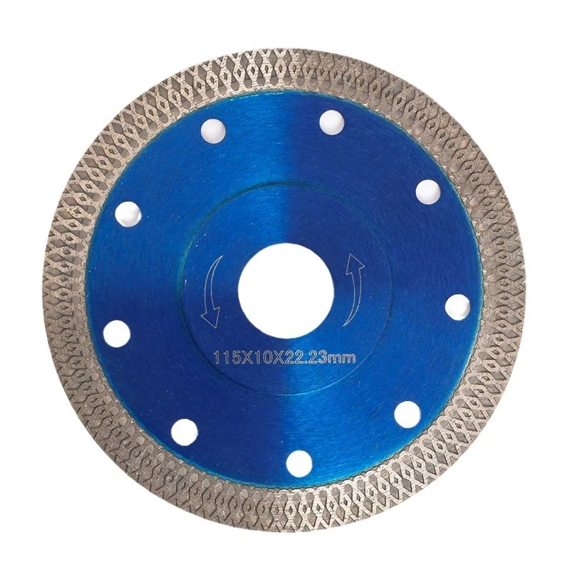 Hot Pressed Turbo Rim Flange Diamond Saw Blade for Ceramic Granite