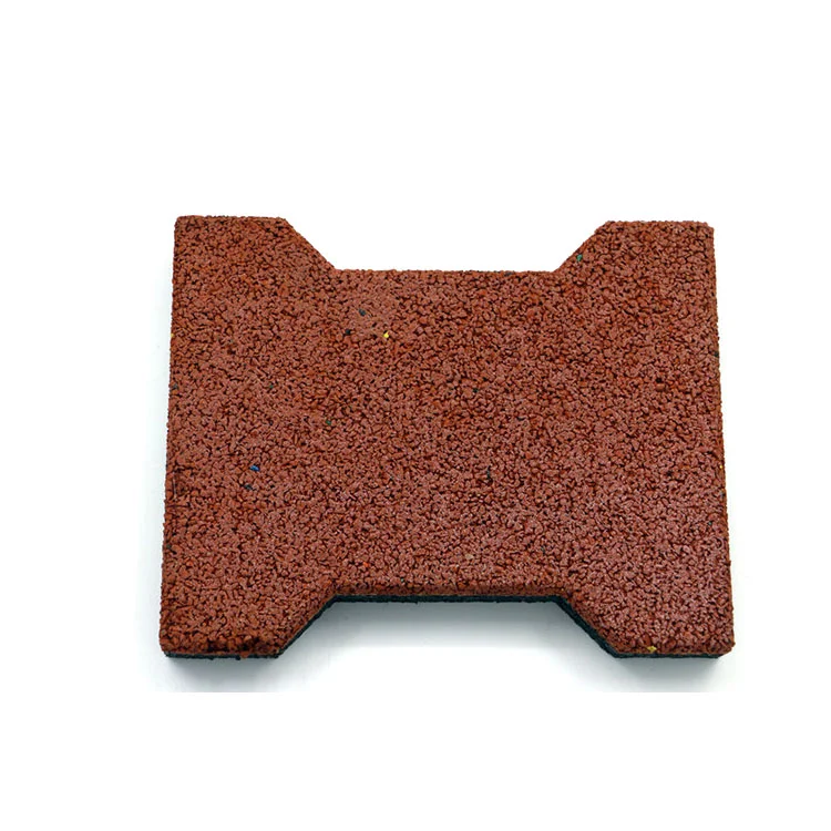 Support custom  equine interlock horse barn dog bone rubber paver flooring tile for horse stable