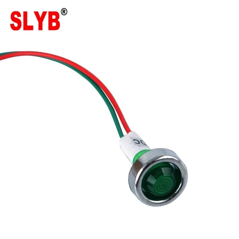 Good price Red Green Yellow Blue White 10mm Neon Signal Lamp XD10-7 Power Indicator Power Pilot Light Use for Hot Water Heater