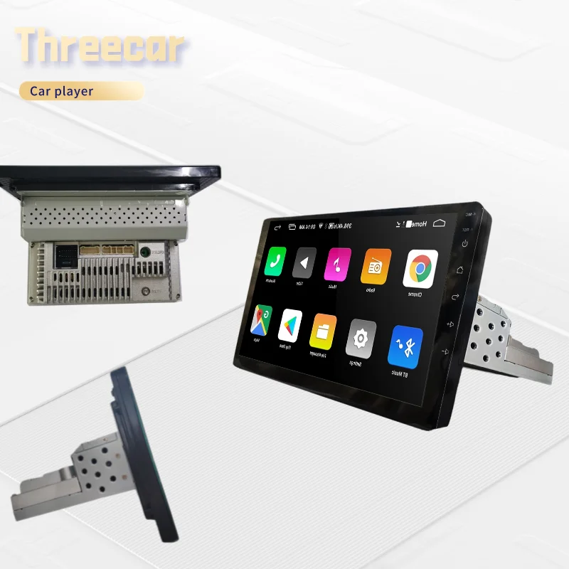 Wifi GPS Navigation Rear View Camera Android Car Player 9 Inch 1 DIN 1+16 GB HD Car Monitor