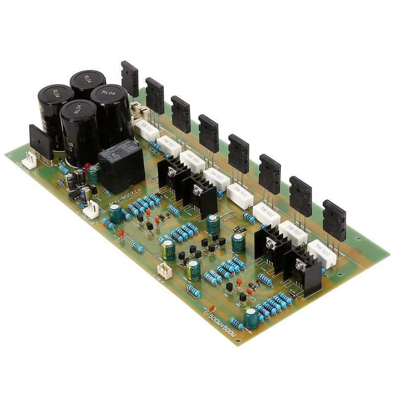 Taidacent 2SA1943 2SC5200 8 Tube High-Power Board AC28-32V Input AC Power Amplifier Audio Tube Amplifier