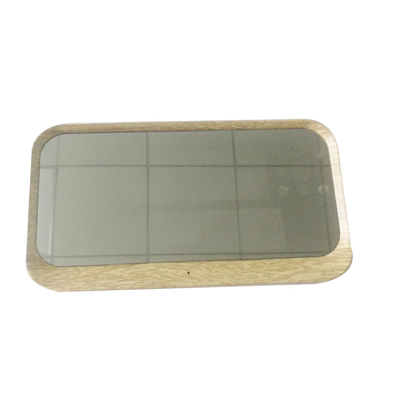 
WiFi Table Wood Grain Clock Mini Camera Hidden 1080P HD IP P2P DVR Camcorder Alarm Set Night Vision Motion Sensor 