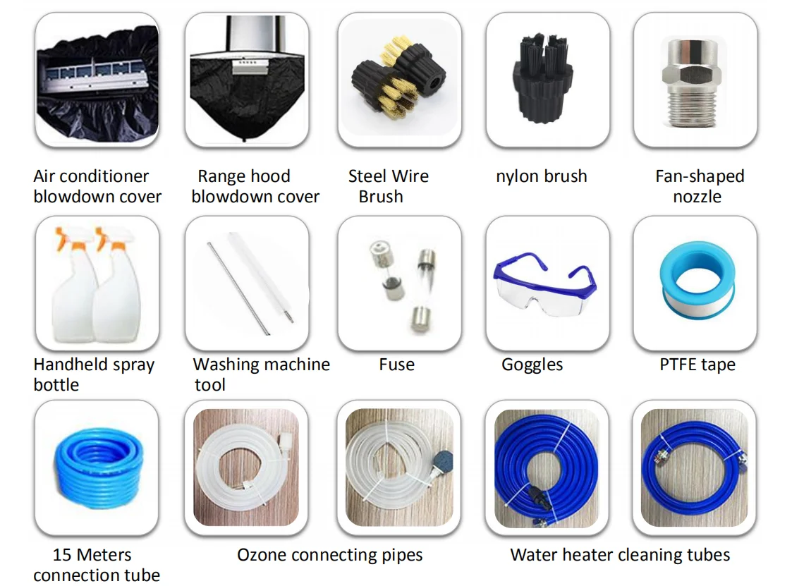 2020 Multifunctional Portable Washing Machine for Home Appliance Sanitize Clean Washer High Pressure Vapor Car Steam Cleaner