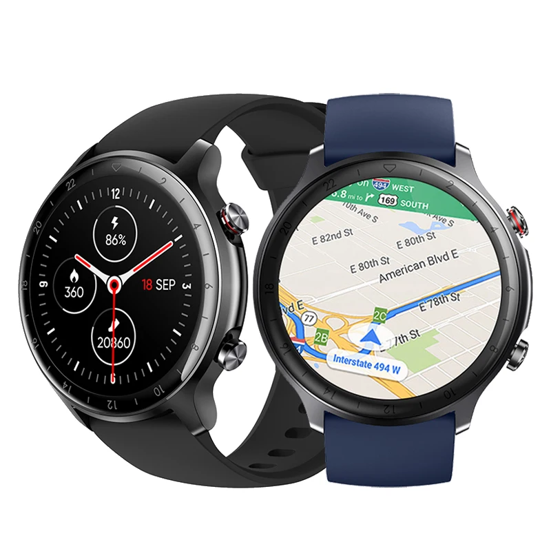 2022 ID217G Kids Big Screen GPS Smart Watch Fitness Blood Oxygen Watch Health GPS Sports Smartwatch for Classic Mens Watch