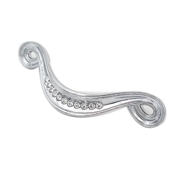 Hoone Crystal Mermaid Pull Handles Wardrobe Handles Zinc Alloy Fancy New Cabinet Handles Door Pull Handles