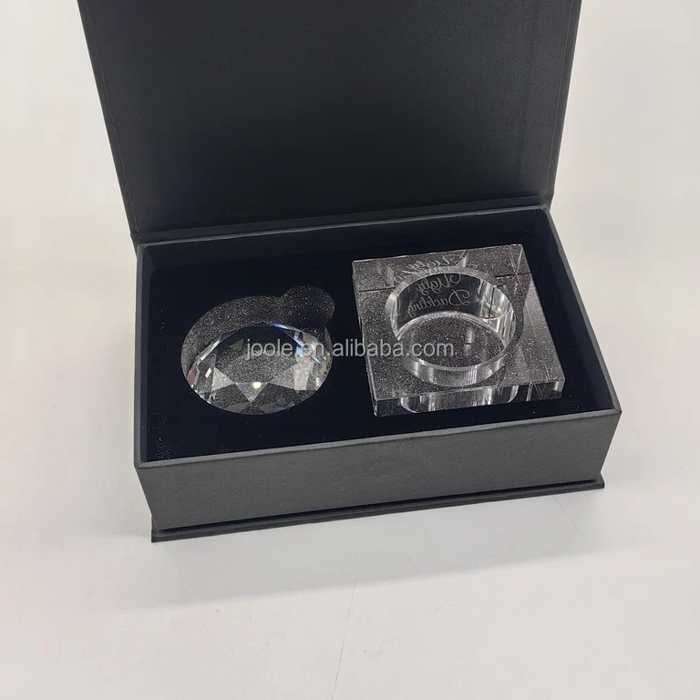 Custom Two-Slot EVA Insert Box for Jewelry Nail Art Tools with Gold Foil & Embossing for Cosmetic Packaging