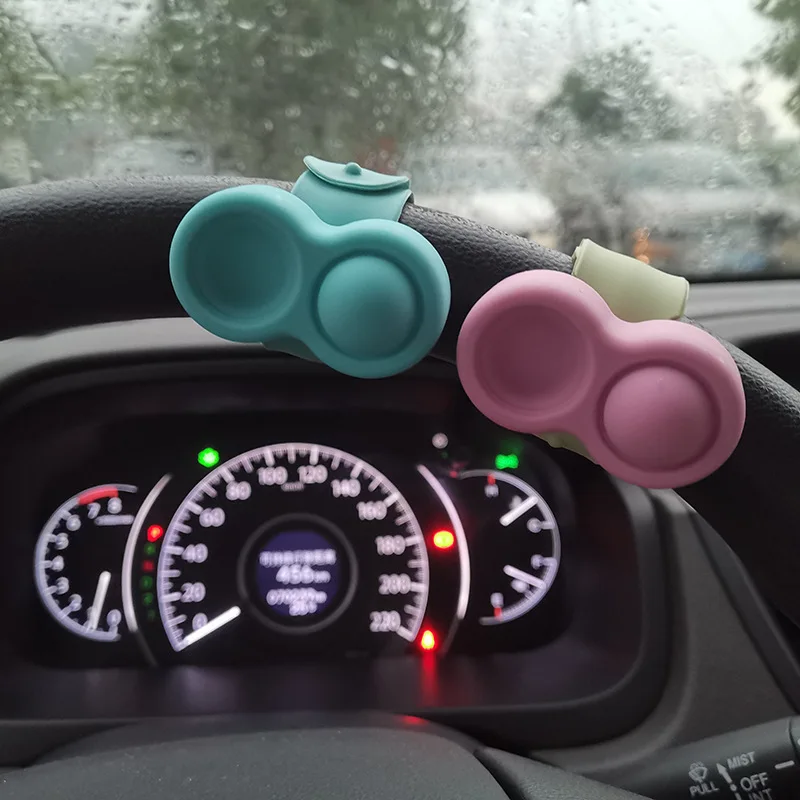 Точечный автоматический пресс для отскока, медленное давление пальца, светящаяся цветная пузырьковая игрушка, поп-кольцо с грызуном pioneer