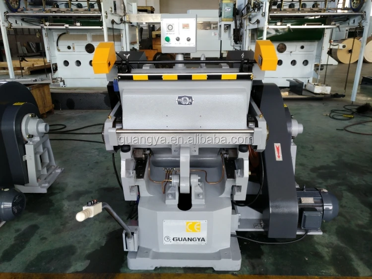 ML-750 Guangya Manual Clamshell Paper Die Cutting Press Machine
