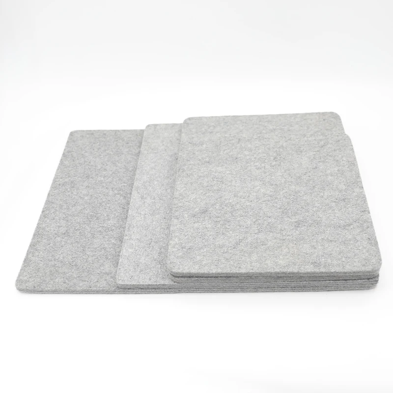 Wholesale best seller 100% new zealand wool felt home iron boards heat resistance Ironing mat