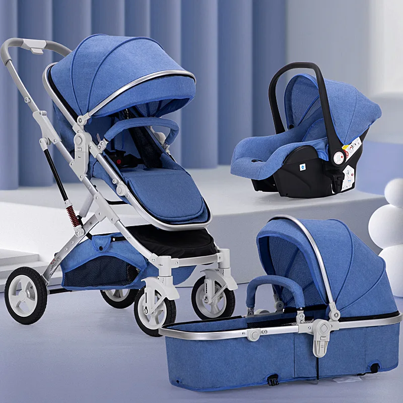 Wholesale Baby Stroller Good Quality Cheap Pram China New Design Luxury 3 In 1 Baby Carriage Stroller