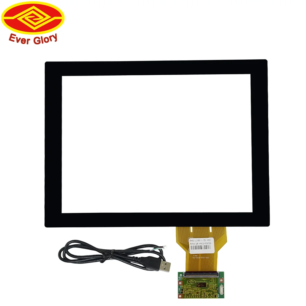 Manufacture Projector Multitouch EETI PCAP LCD 23.8 inch Touch Screen Display Replacement Capacitive Panel Overlay Kit