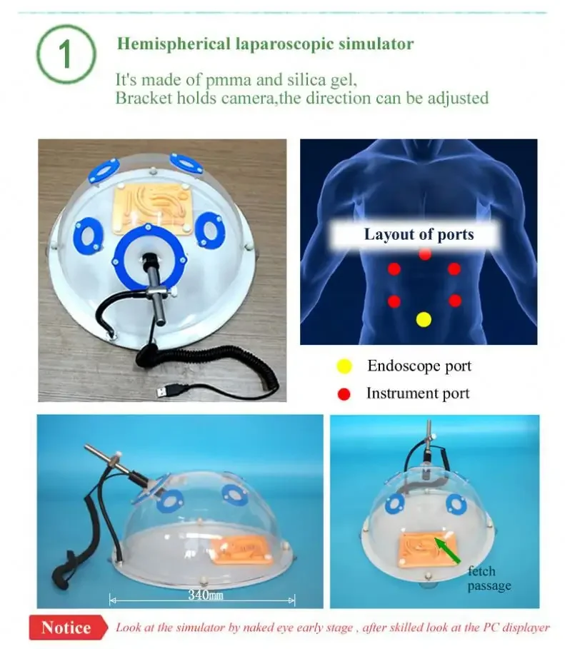 Guangzhou Factory Medical Science Teaching Model Surgical Training Laparoscopic Surgery Laparoscopy Training Simulator