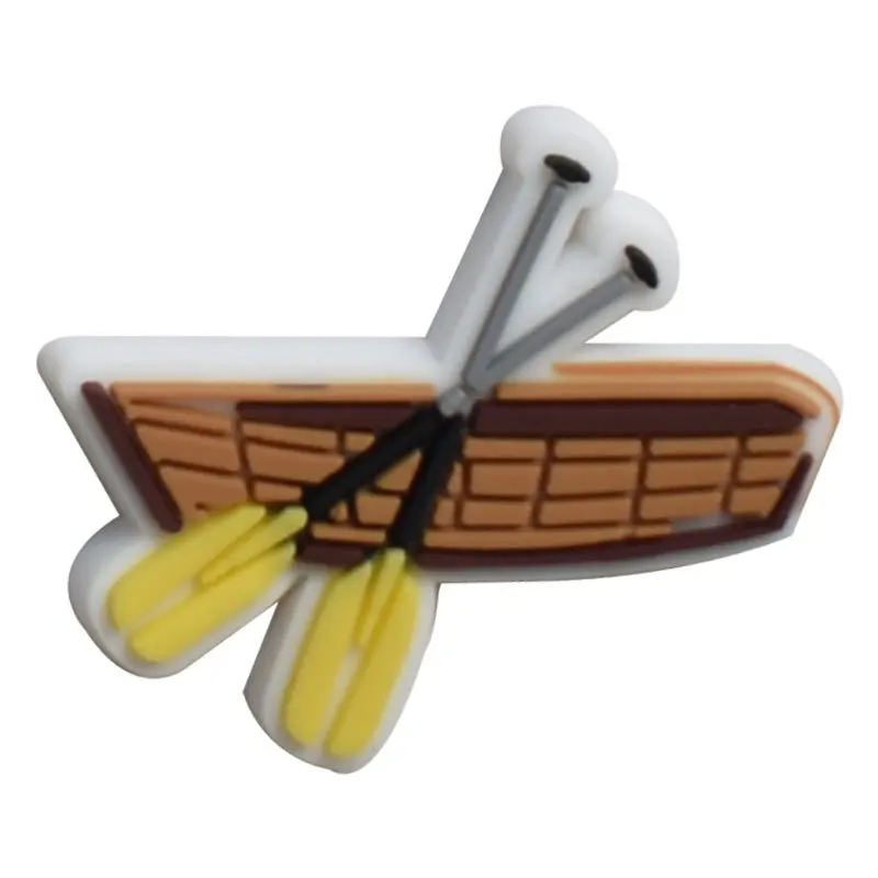 wholesale PVC accessories charms decorations popular Fishing tools shoe lace charms accessories design charms your own logo