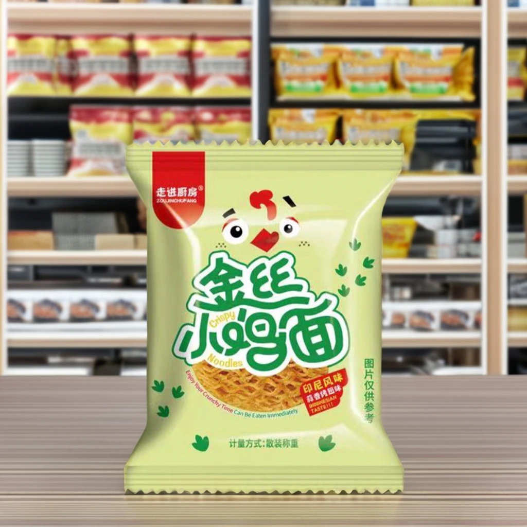 low price Hand-Made Crispy Fried Noodles Non-Spicy Chinese Instant Asian Food Bulk Bag Packaging Wheat Flour Snack