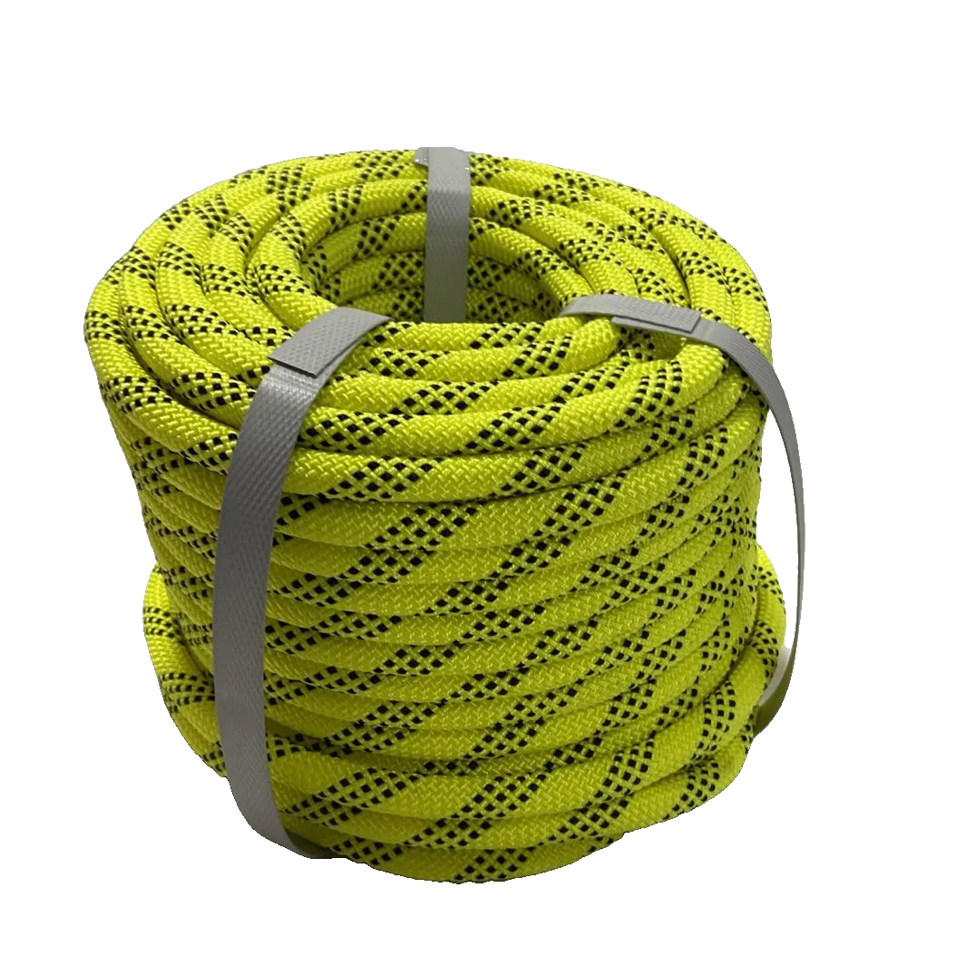 High strength polyester safety rope outdoor mountaineering rope rock life-saving rope