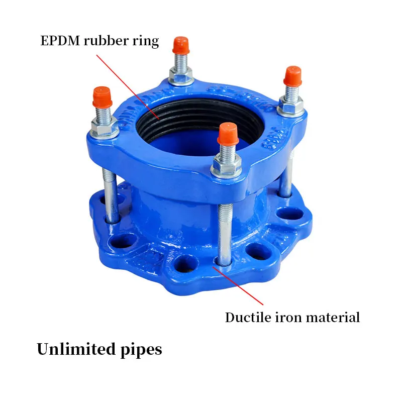 Water System Cast Iron Universal Flange Adaptor Joint For Ppr  pipe fittings industrial pipes