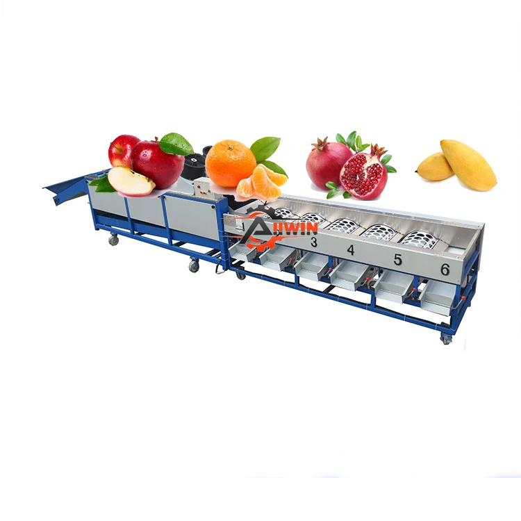 Vegetable Fruit Picking Roller Sorting Grading Machine for Fruit Vegetable