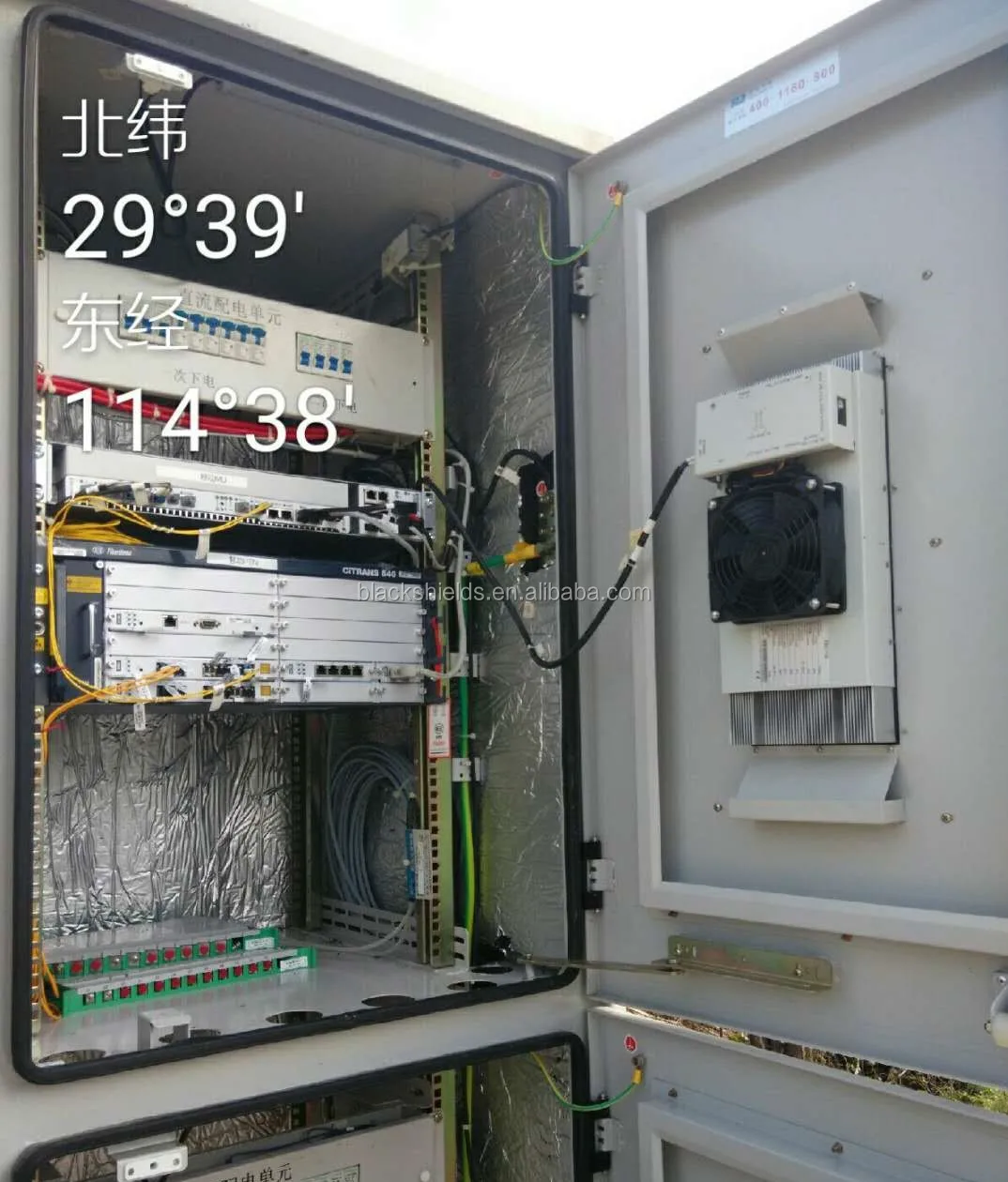 BlackShields HOT Sale Mini Type 200W Peltier Cooler Air Conditioner Telecom Battery Cabinet Cooling