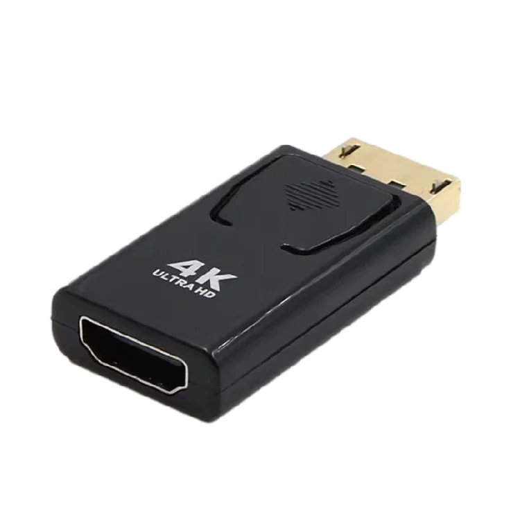Standard Displayport male to HDMI Female Converter  Video Audio plug Connector Switch for Laptop Computer PC HDTV Projector