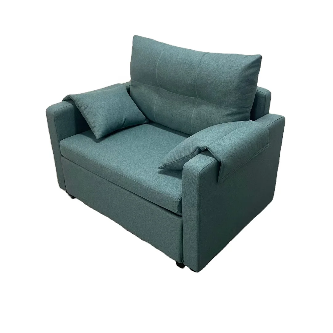 Modern Lving Room Hotel Cum Smart Couch Sofas Furniture Fabric Foldable Single Couches Sofa Transformer Folding Sofa Bed