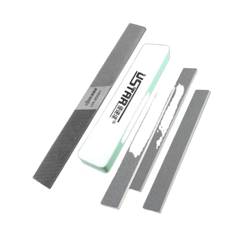 Gunda toy model tool ustarUA-90691 four side sanding file set coarse/medium/fine/oil mesh wholesale