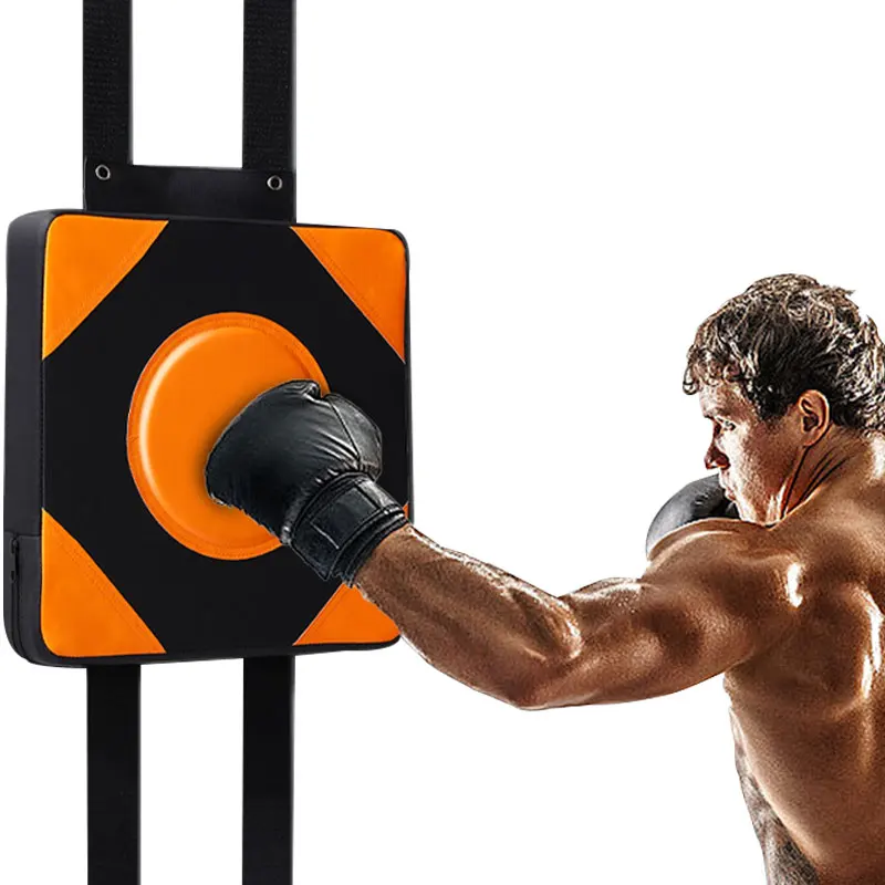 Adult and kids home boxing training thickened adjustable kick pad wall sandbag reaction boxing target machine