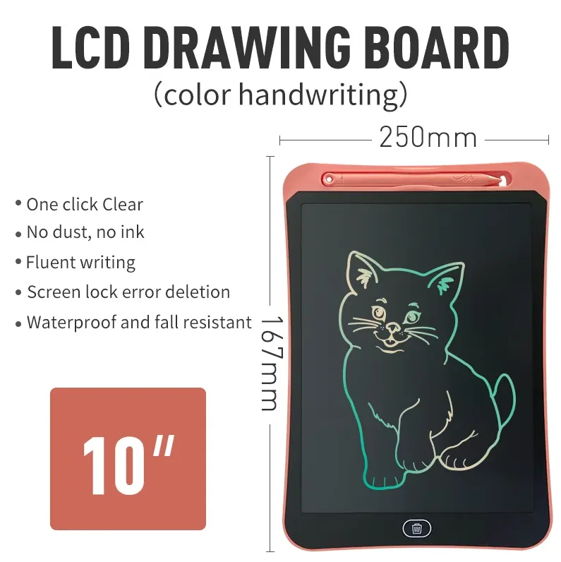 Creative 12 Inches LCD Writing Pad Multifunctional Digital Durable Writing Board For Children Electronic Writing Board
