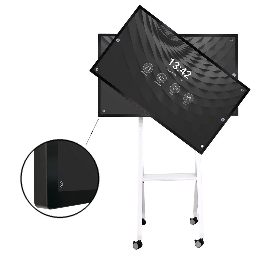 32 43 55 inch High quality multi Touch Screen anti glare conference monitor projection screen touch screen monitors